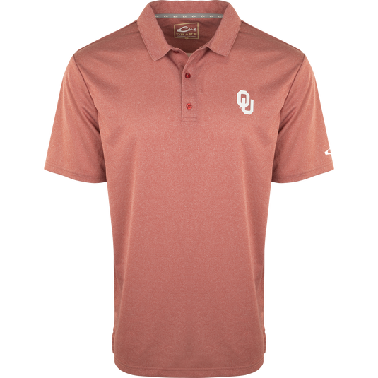 Oklahoma Vintage Heather Polo