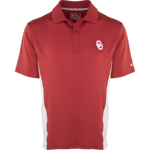 Oklahoma Performance Polo with Mesh Sides