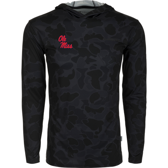 Drake Ole Miss Performance Camo Hoodie