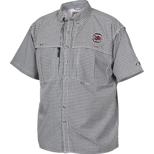 South Carolina Plaid Wingshooter's Shirt Short Sleeve