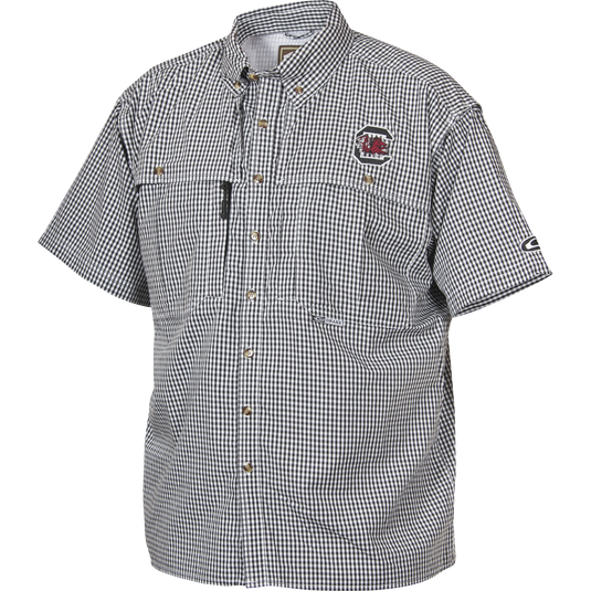 South Carolina Plaid Wingshooter's Shirt Short Sleeve
