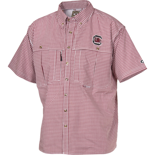 South Carolina Plaid Wingshooter's Shirt Short Sleeve
