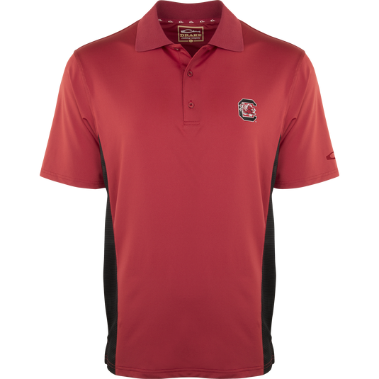South Carolina Performance Polo with Mesh Sides