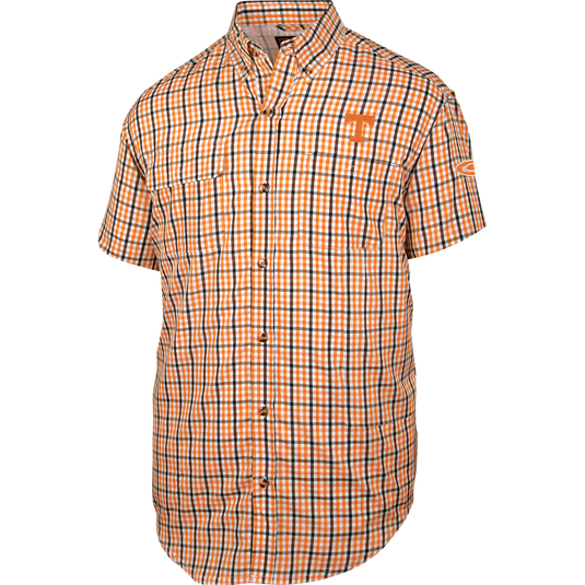 Tennessee Gingham Plaid Wingshooter's Shirt S/S