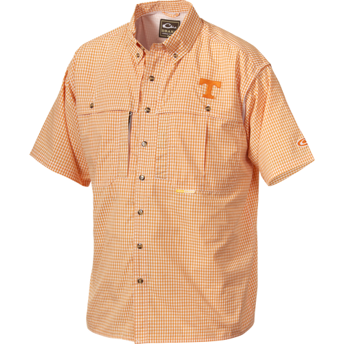 Tennessee Plaid Wingshooter's Shirt Short Sleeve