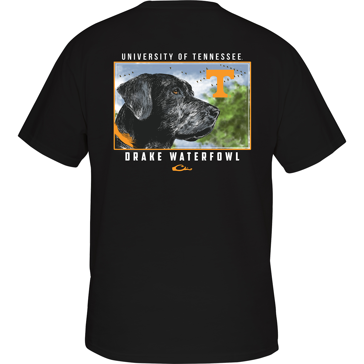 Tennessee Black Lab T-Shirt - Black / Small