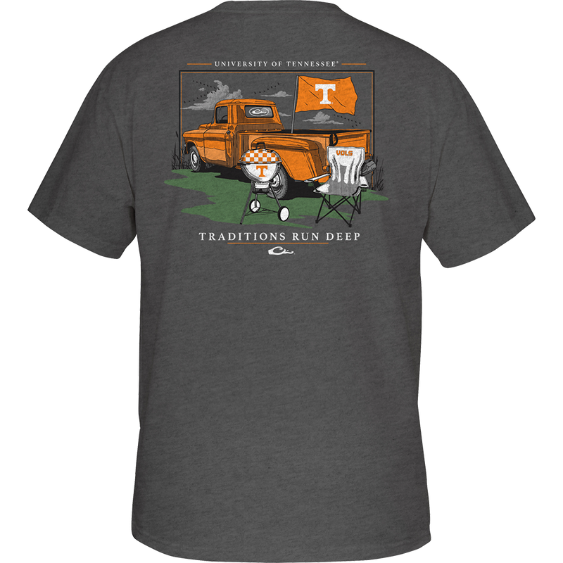 Tennessee Drake Tailgate T Shirt Team Pride