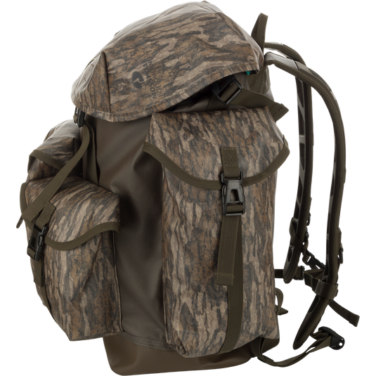 Swamp Pack: A durable, weatherproof backpack with multiple compartments for hunting gear and accessories.