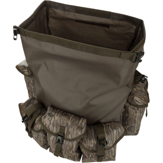 Swamp Pack: A durable, weatherproof bag with multiple compartments for hunting gear.
