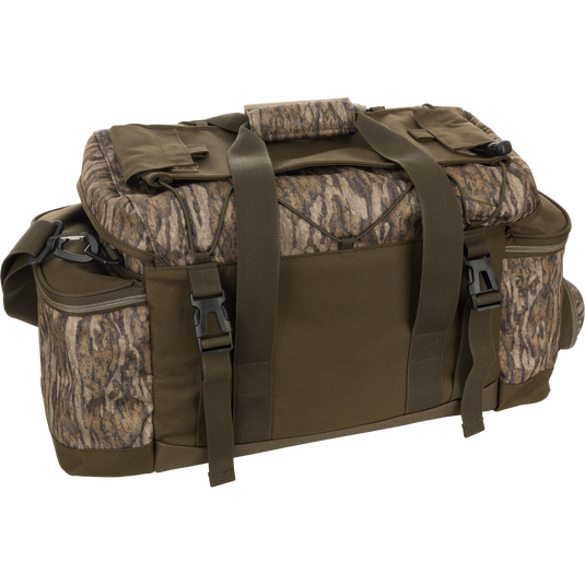 browning fishing top loader tackle bag or system Large Blind Bag - Waterproof Hunting Bag with 18 Pockets