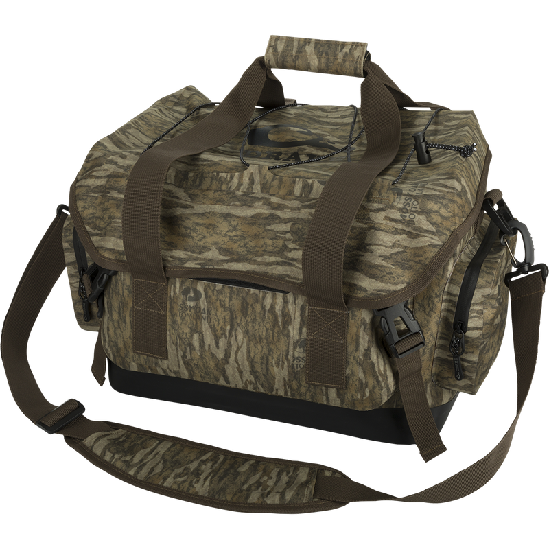 HND Blind Bag: a camouflage bag with large flap top.