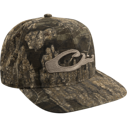 Camo Flat Bill Cap