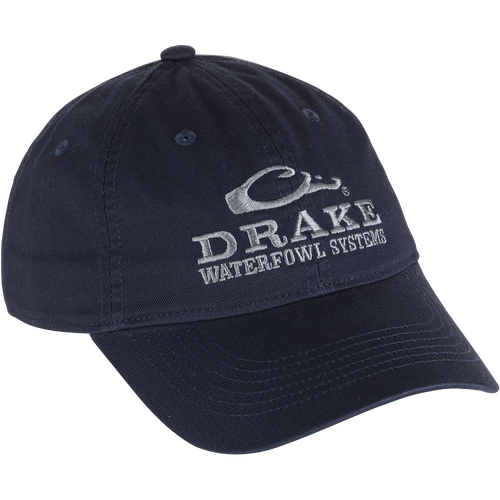 Cotton Twill Systems Cap - A low-profile baseball cap made of 100% cotton twill. Features a contoured bill and brass buckle backstrap for a snug fit. Stay cool and stylish with this high-quality hunting gear accessory.