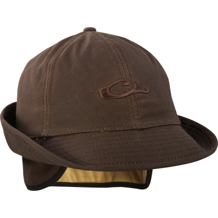 Drake Waterfowl Wax Canvas Jones Hat with Insulation