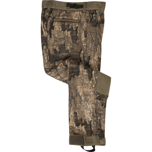 Silencer Soft Shell Pant with Agion Active XL for Mid to Late Season deer stand hunting. Ultra-quiet fabric with scent control technology.