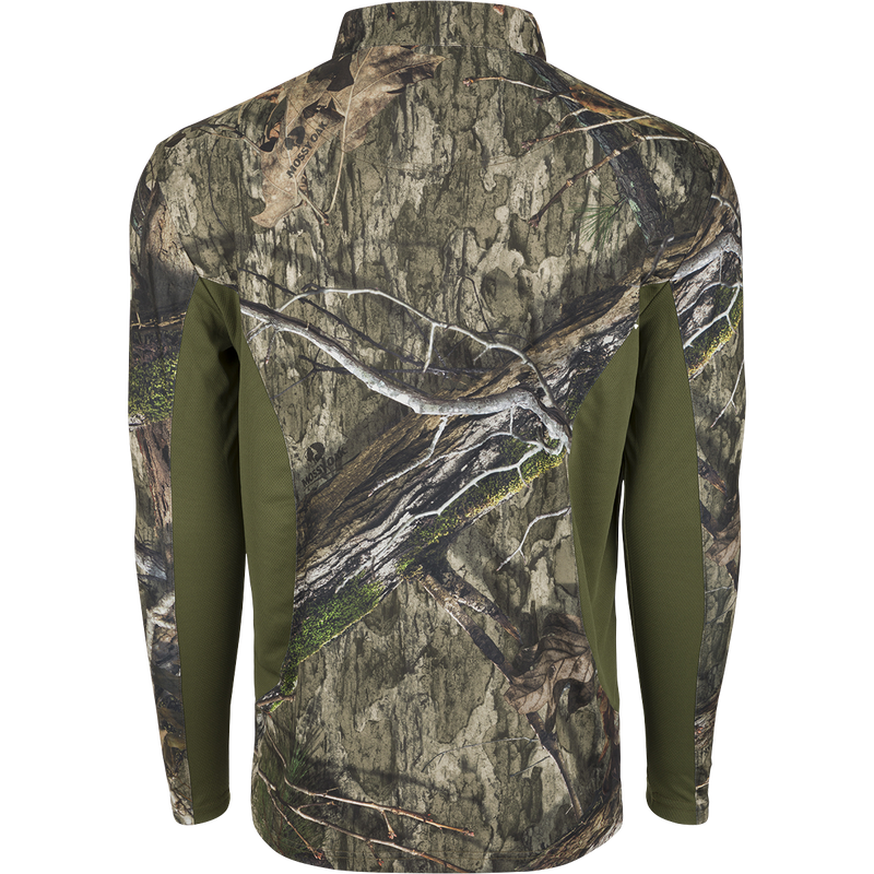 A camouflage jacket with moisture-wicking fabric, perfect for early season hunts. Features Agion Active XL® scent control technology.
