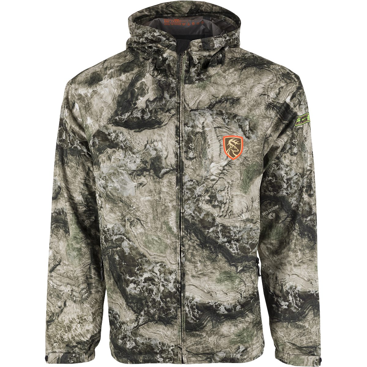 Drake Jackets For Men Muddy TRX Lightweight Rain Jacket Mossy Oak