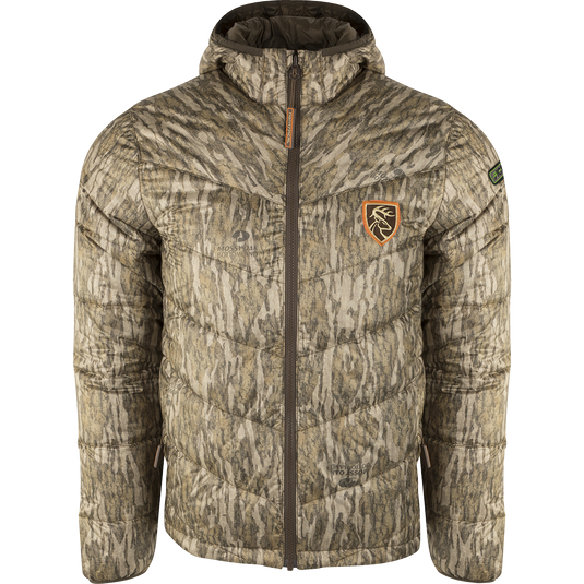 Drake Non Typical Pursuit Synthetic Down Full Zip Jacket with Agion Active XL Solid Colors Size XXXLarge Gray