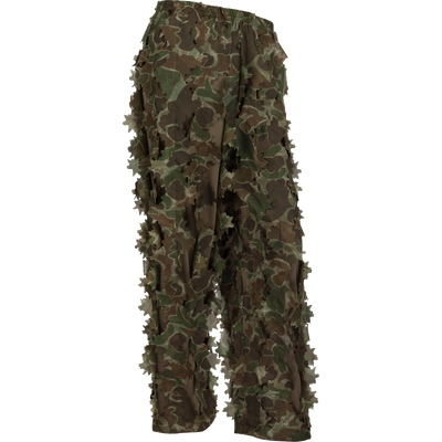 3D Leafy Pant with Agion Active XL™, a camouflage pant with cutout leafy pattern for complete concealment while hunting.