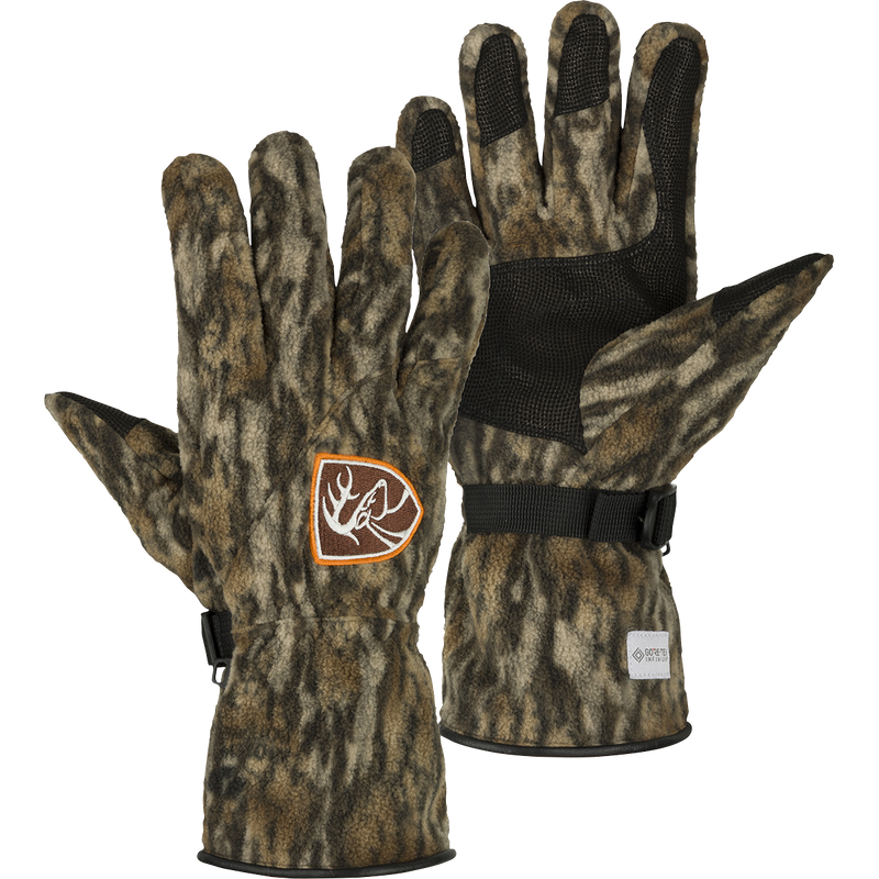 Drake Waterfowl Non-Typical MST Camo Shooter's Gloves