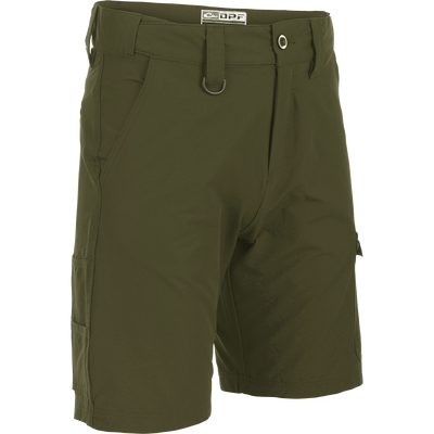 A close-up of the Performance Hybrid Fishing Short 9