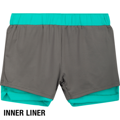 A versatile pair of women's Commando Lined Shorts with a 4.5