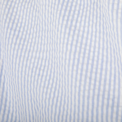 Seersucker Wingshooter's Shirt - StayCool™ fabric with front and back heat vents, button-down collar, and multiple pockets. Perfect for spring and summer outings.