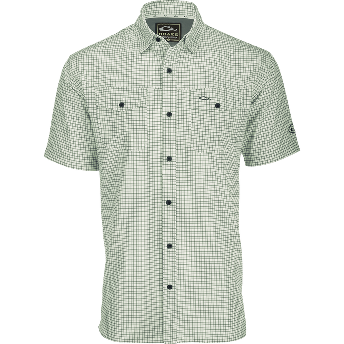 Traveler's Minigrid Short Sleeve Shirt