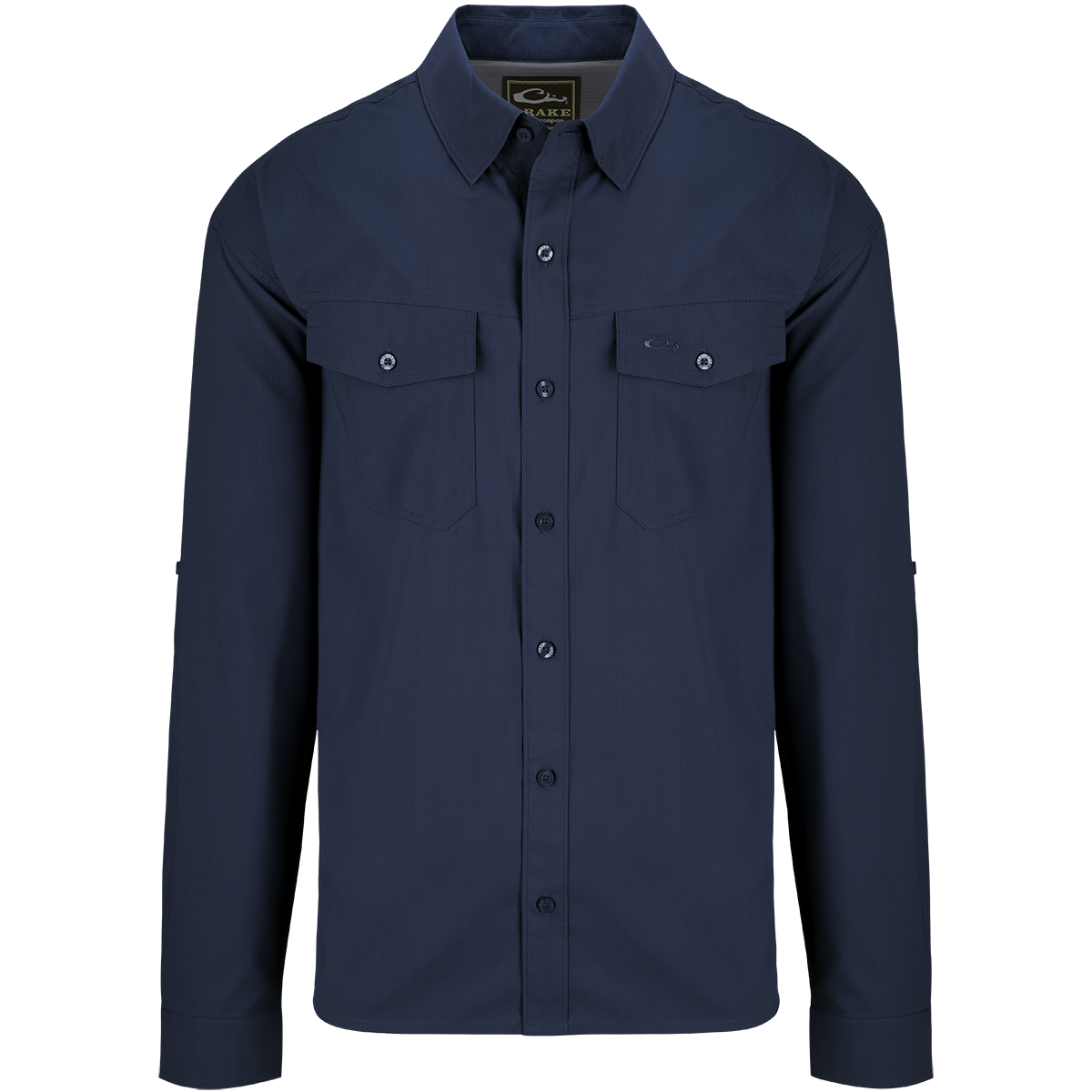 Traveler's Solid Dobby Shirt L/S Drake Waterfowl