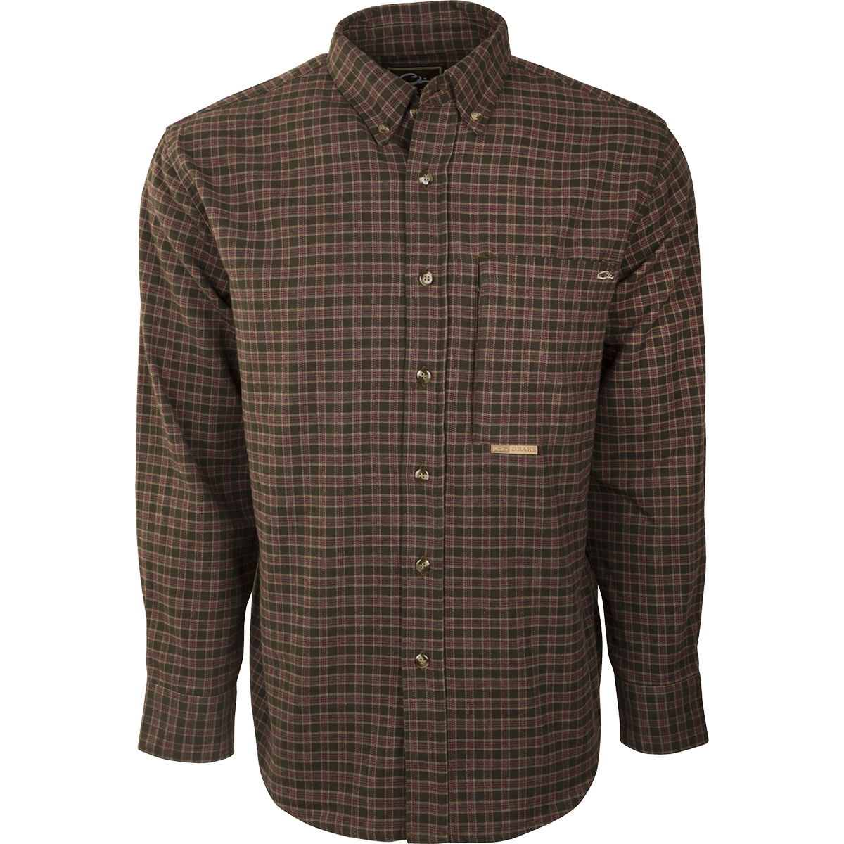 Autumn Brushed Twill Shirt Drake Waterfowl