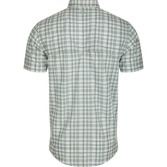 Hunter Creek Window Pane Plaid Shirt - Lightweight UPF 30 | Drake Hunter Creek Window Pane Plaid Shirt - Lightweight UPF 30 | Drake