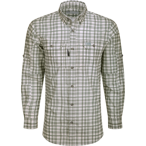 トップス WIND AND SEA Plaid pattern S/S shirt XL Drake Hunter Creek Plaid Long Sleeve Shirt – Drake Waterfowl