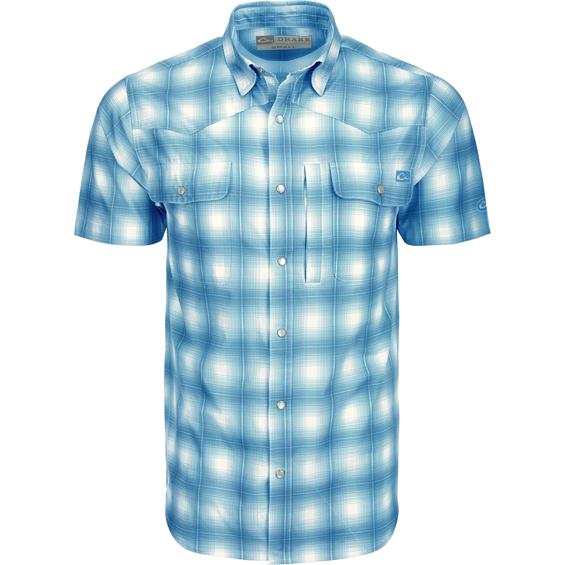Drake Cinco Ranch Western Plaid Shirt – Drake Waterfowl Drake Cinco Ranch Western Plaid Shirt – Drake Waterfowl