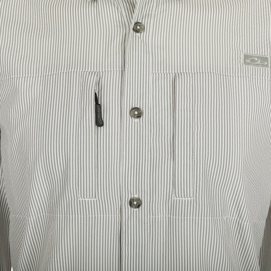 Classic Seersucker Stripe Shirt S/S