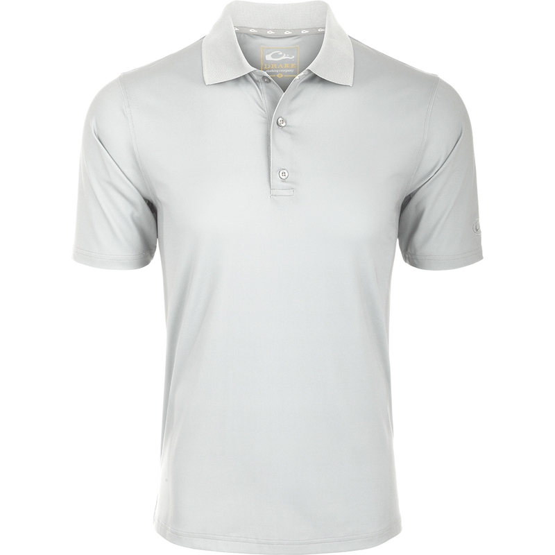 Performance Stretch Polo S/S - A comfortable, moisture-wicking shirt with 4-way stretch and a rib knit collar. Perfect for any occasion.