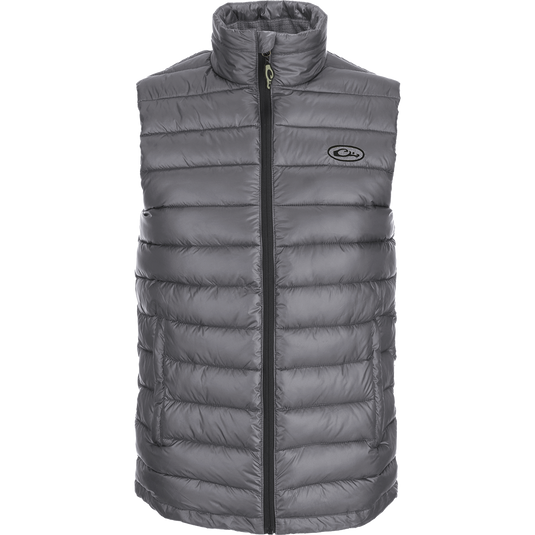 Gray down vest hot sale