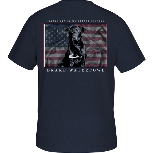 Youth Americana Lab T Shirt Drake Waterfowl