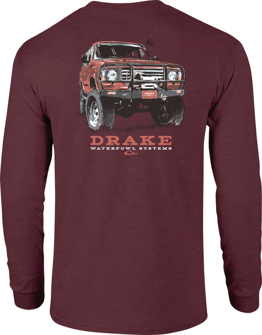 Red 4X4 T-Shirt L/S