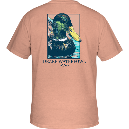 Pop Art Mallard T Shirt Drake Waterfowl