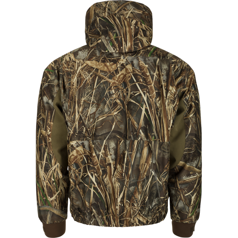 A versatile camouflage jacket with waterproof and windproof fabric, perfect for hunters. Includes a zip-in liner with Eqwader technology for flexibility and customization. The LST Refuge™ 3.0 3-in-1 Jacket provides unparalleled protection in any hunting environment.