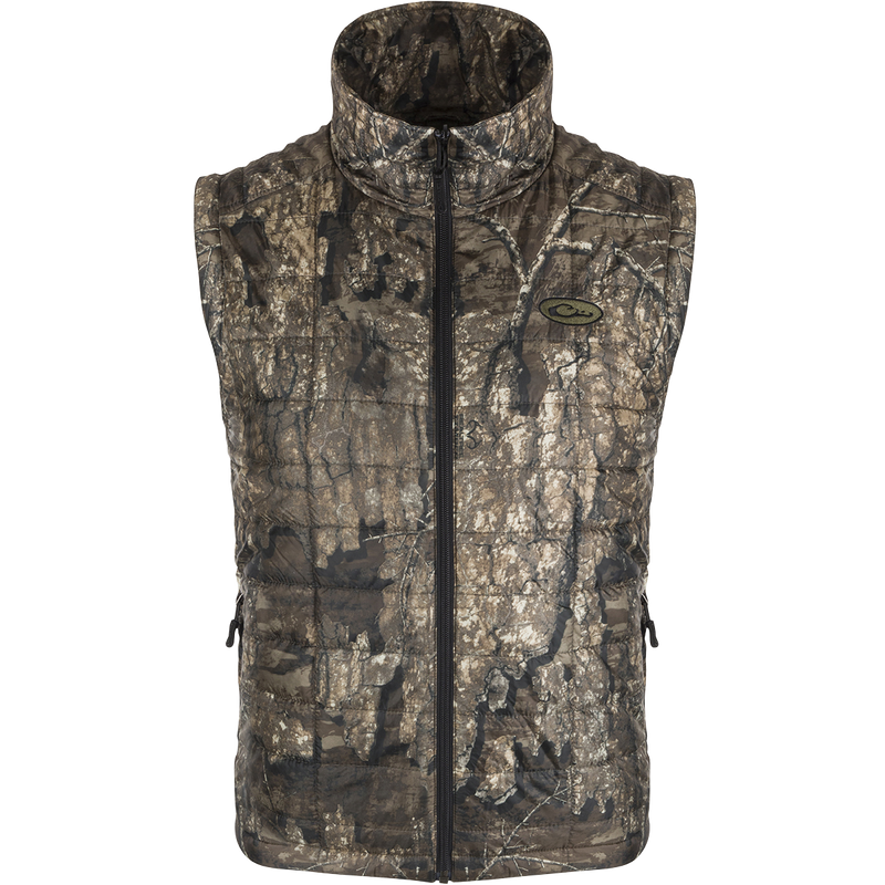 LST Women's Reflex 3 In 1 Plus 2 Jacket: A versatile camouflage vest with waterproof fabric, adjustable features, and multiple pockets for hunting.