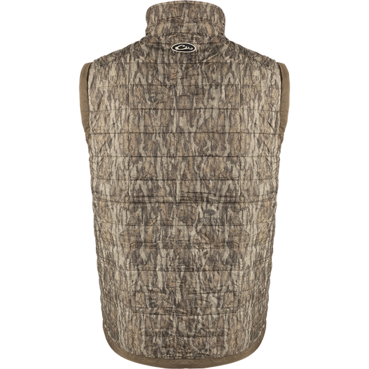 MST Camo Synthetic Down 2-Tone Packable Vest - Realtree Timber Two-Tone