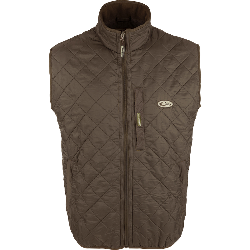 Drake Waterfowl Quilted Fleece Vest