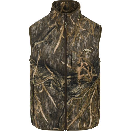 MST Camo Camp Fleece Vest