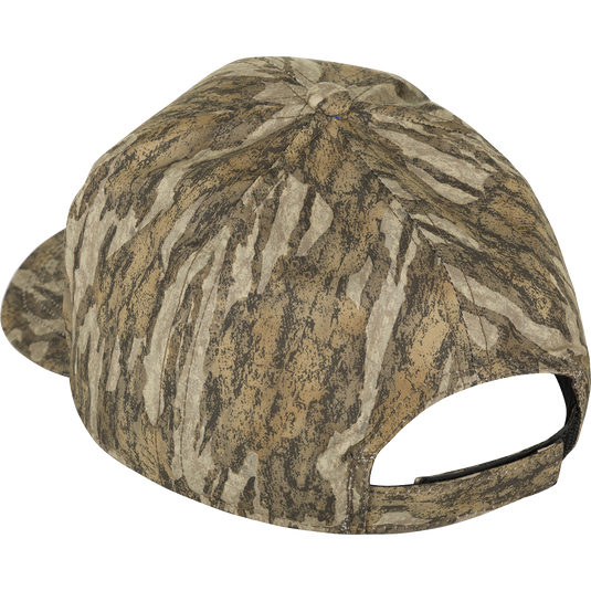 Waterproof Camo Cap with Refuge HS™ material. Conceals from above with camo under the bill. Lightweight, breathable, and 100% waterproof.