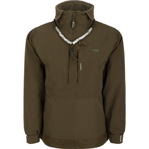 MST Waterproof Fleece-Lined Quarter Zip Jacket - Drake Waterfowl