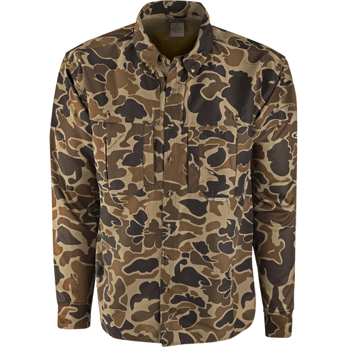 EST L/S Camo Wingshooter's Shirt (Old School) – Drake Waterfowl