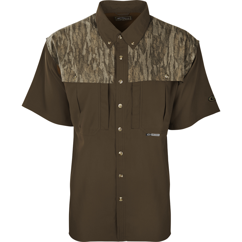 EST Two-Tone Camo Flyweight Wingshooter's Shirt S/S