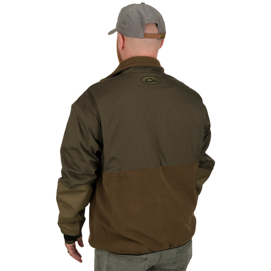 Drake MST Guardian Eqwader Flex Fleece Full Zip Jacket Bottomland 2x