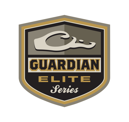 Guardian Elite Series logo decal with split-backing for easy application. Show your passion for hunting with this water-resistant vinyl decal.